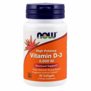 Vitamin D-3 30 Softgels by Now Foods
