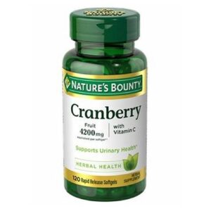 Cranberry with Vitamin C 24 X 250 Softgels by Nature's Bounty