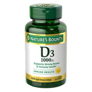 Vitamin D3 24 X 350 Softgels by Nature's Bounty
