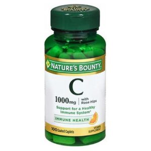 Nature's Bounty Vitamin C Plus Rose Hips 24 X 100 Caplets by Nature's Bounty