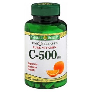 Nature's Bounty Vitamin C Capsules Time Released 24 X 100 Caps by Nature's Bounty