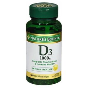 Nature's Bounty Vitamin D 24 X 120 Softgels by Nature's Bounty