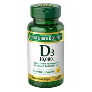Vitamin D3 24 X 72 Softgels by Nature's Bounty