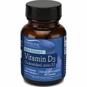 Vitamin D3 60 Caps by Harmonic Innerprizes (formerly Etherium Tech)