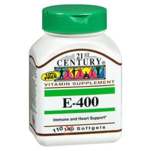 E400 110 Softgels by 21st Century