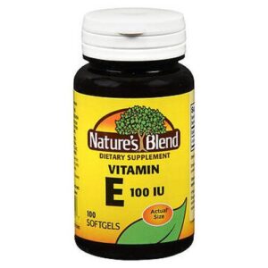 Nature's Blend Vitamin E 100 Caps by Nature's Blend