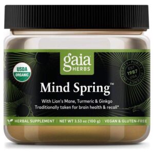 Mind Spring 3.5 Oz by Gaia Herbs