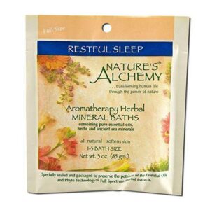 Natures Alchemy Aromatherapy Bath Restful Sleep - 3 Oz