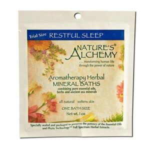Natures Alchemy Aromatherapy Bath Restful Sleep - 1 Oz
