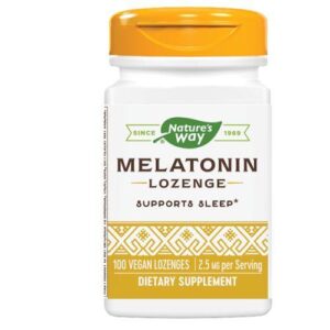Nature's Way Melatonin Sublingual - 100 Lozenges