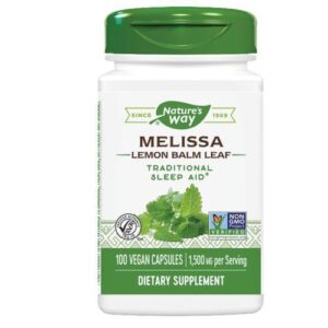 Nature's Way Melissa Lemon Balm Leaf - 100 Caps