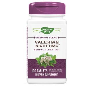 Nature's Way Valerian Nighttime - NIGHTIME, 100 TAB
