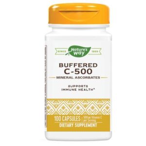 Nature's Way Vitamin C 500 - Ascorbate Buffered 100 Caps