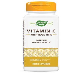 Nature's Way Vitamin C 500 - with Rose Hips 250 Caps