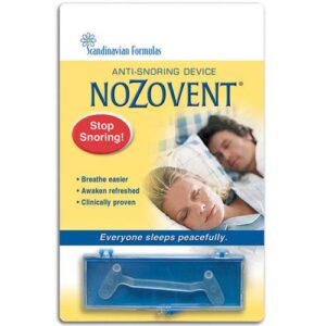 Scandinavian Formulas Nozovent Anti-Snoring Device - 2 ct