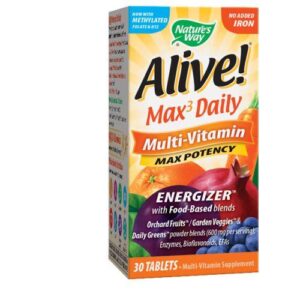 Nature's Way Alive Multi-Vitamin - no Iron 30 Tabs