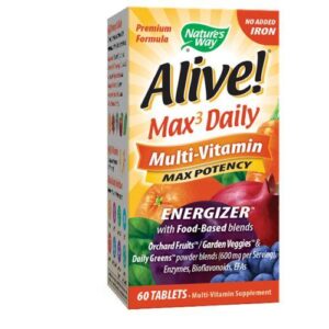 Nature's Way Alive Multi-Vitamin - no Iron 60 Tabs