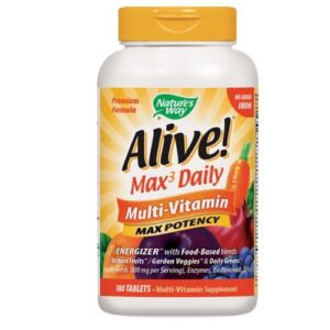 Nature's Way Alive Multi-Vitamin - no Iron 180 Tabs