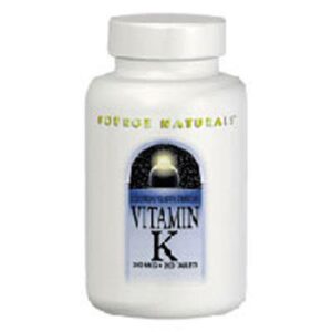 Source Naturals Vitamin K - 100 Tabs