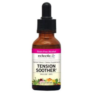 Eclectic Institute Inc Skullcap - Oats - 2 Oz with Alcohol