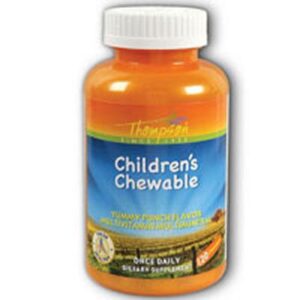 Thompson Multi Vitiamin/Mineral - Children's Chewable Punch 120 Tabs