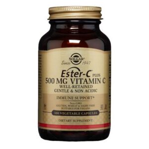Solgar Ester-C Plus Vitamin C (Ester-C Ascorbate Complex) - 100 V Caps