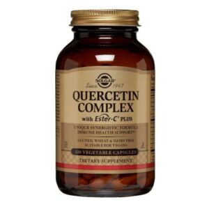 Solgar Quercetin Complex with Ester-C Plus Vegetable Capsules - 100 V Caps