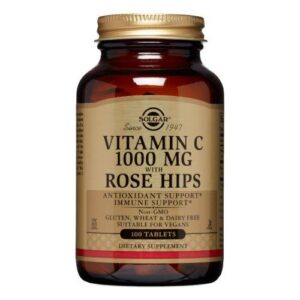 Solgar Vitamin C with Rose Hips - 100 Tabs