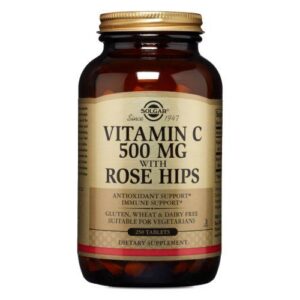 Vitamin C with Rose Hips 250 Tabs by Solgar