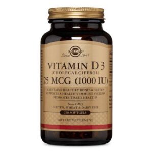 Solgar Vitamin D3 (Cholecalciferol) - 250 S Gels