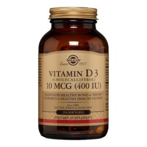 Solgar Vitamin D3 (Cholecalciferol) - 250 S Gels