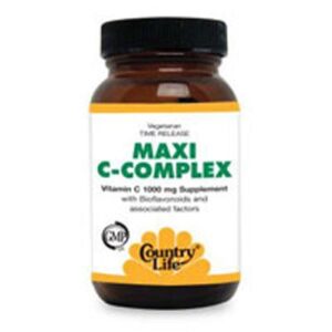 Maxi-C Complex Vitamin C 180 Tabs by Country Life
