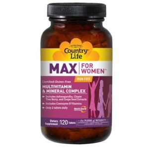 Country Life Maxine Maxi-Sorb The Maximized Feminine Formulation - 120 Tabs