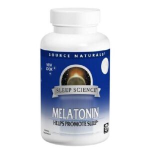 Source Naturals Melatonin - Sublingual Orange 100 Tabs