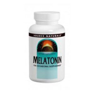 Source Naturals Melatonin - Sublingual Peppermint 100 Tabs