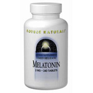 Source Naturals Melatonin - Timed Release 60 Tabs