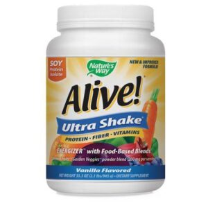 Nature's Way Alive Soy Ultra-Shake - Vanilla 2.2 Lb