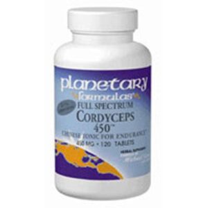 Planetary Herbals Full Spectrum Cordyceps 450 - 60 Tabs