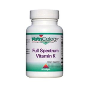Nutricology/ Allergy Research Group Full Spectrum Vitamin K - EA 1/90 SFTGL