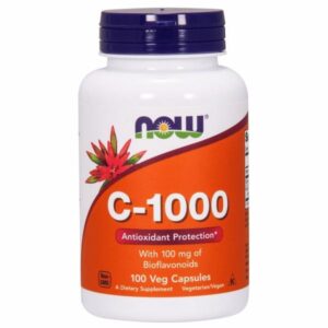 VitaminC-1000 With 100 mg of Bioflavonoids, 100 Caps by Now Foods