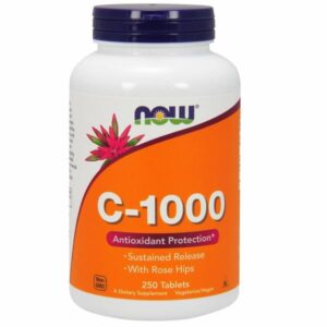 Vitamin C-1000 Sustained Release Tablets 250 Tabs by Now Foods
