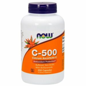 Now Foods VitaminC-500 - 250 Caps