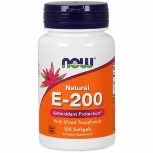 Now Foods E-200 MT - 100 Sgels