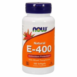 E-400 MT 100 Sgels by Now Foods