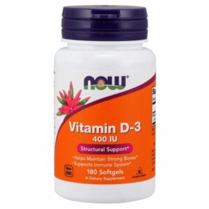 Vitamin D-3 180 Softgels by Now Foods