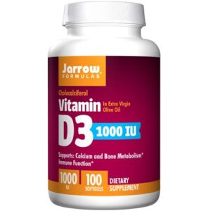 Jarrow Formulas Vitamin D3 - 100 Sftgels