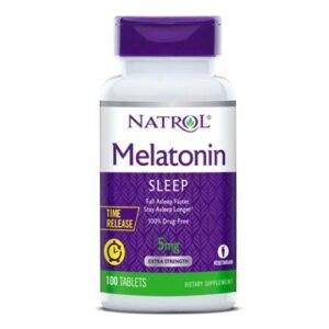 Natrol MELATONIN - Time Release, 100 Tab