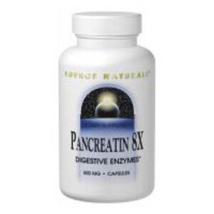 Source Naturals Pancreatin 8x Capsules - 50 Caps
