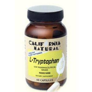 California Natural L-tryptophan - 60 Cap