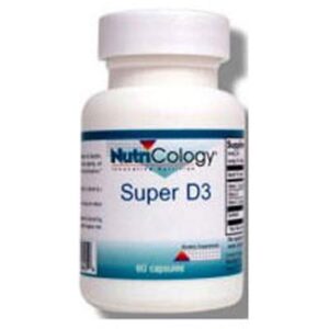 Nutricology/ Allergy Research Group Super D3 - 60 Cap